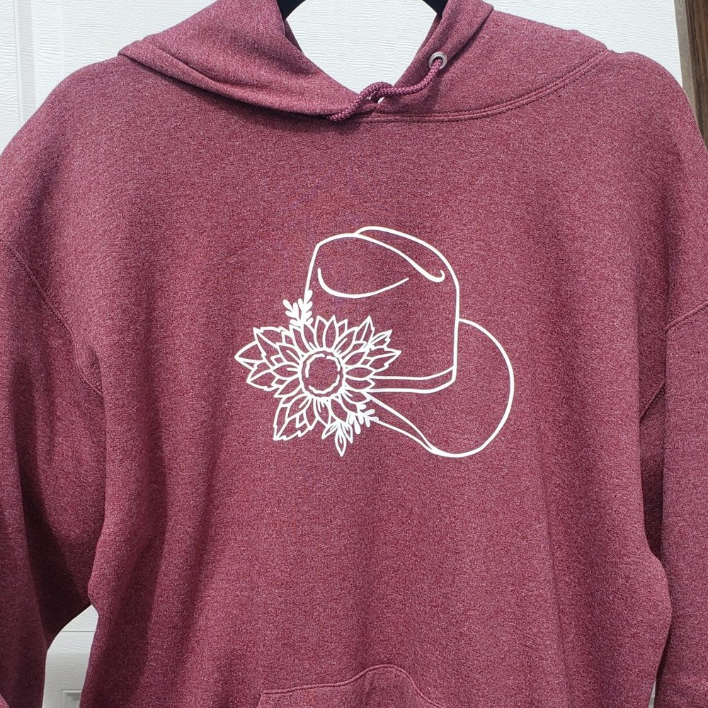 Cowgirl Hat Sweatshirt